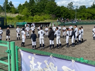 攻撃に入る伊達中学校