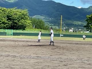 攻撃に入る伊達中学校