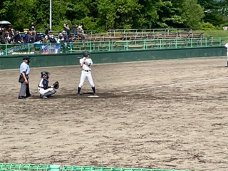 攻撃に入る伊達中学校
